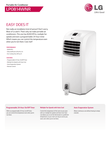 LG LP0814WNR Product Manual | Manualzz