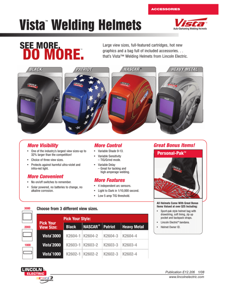 Lincoln Electric Welding Helmet User manual Manualzz
