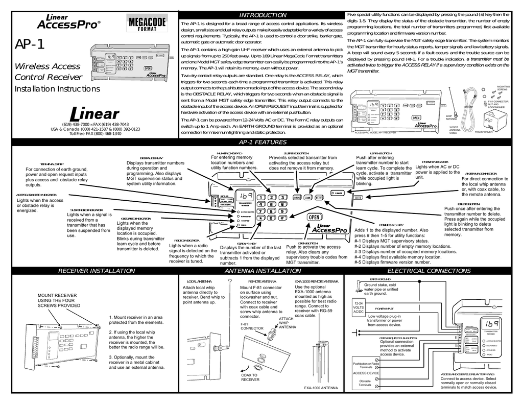 Linear Pro Access Change Code at Reginald Fagan blog