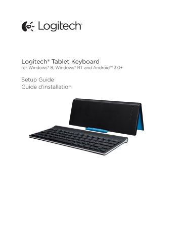 how to connect logitech wireless keyboard with tablet