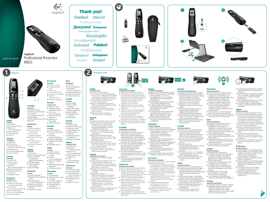 Logitech R800 User Manual Manualzz