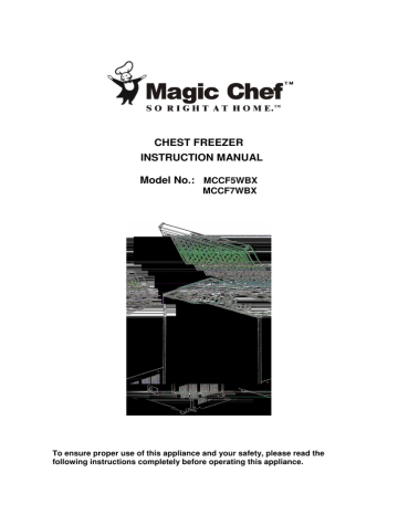 magic chef mccf7wbx not cooling