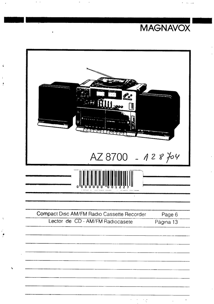 magnavox console stereo serial numbers