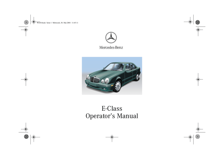 Mercedes Benz 02 E 3 User Manual Manualzz