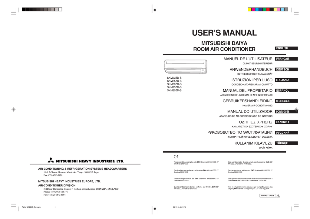 Mitsubishi Electronics Skm28zd S User S Manual Manualzz Com