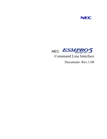 NEC Express5800/R110d-1E User's Manual | Manualzz