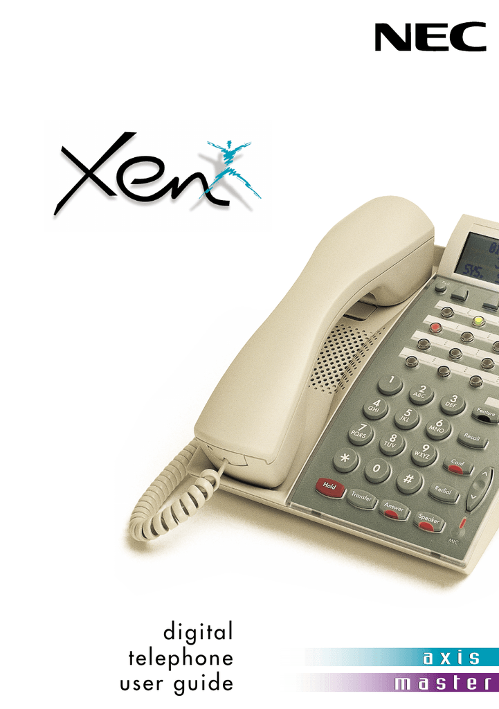 Nec Xen User S Manual Manualzz