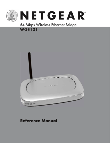 Netgear 802.11g User's Manual | Manualzz