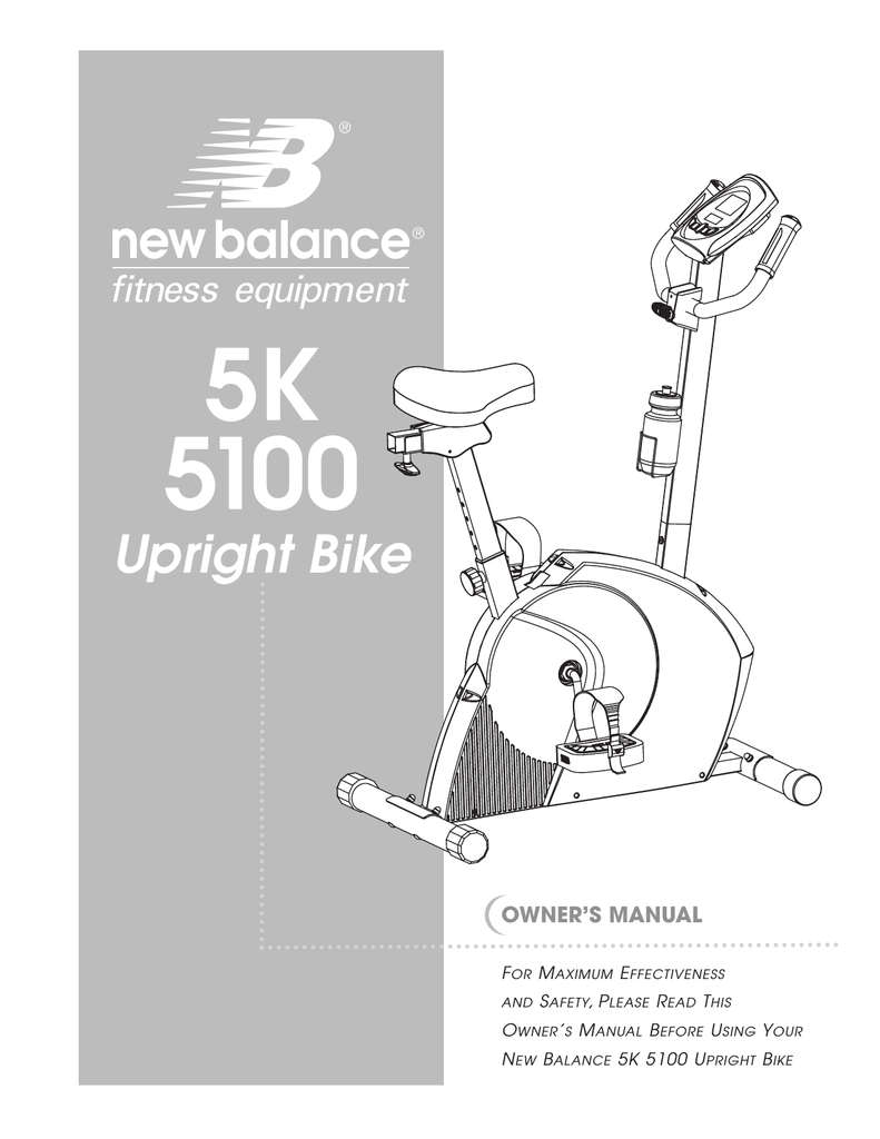 new balance 5k 6100 recumbent bike parts