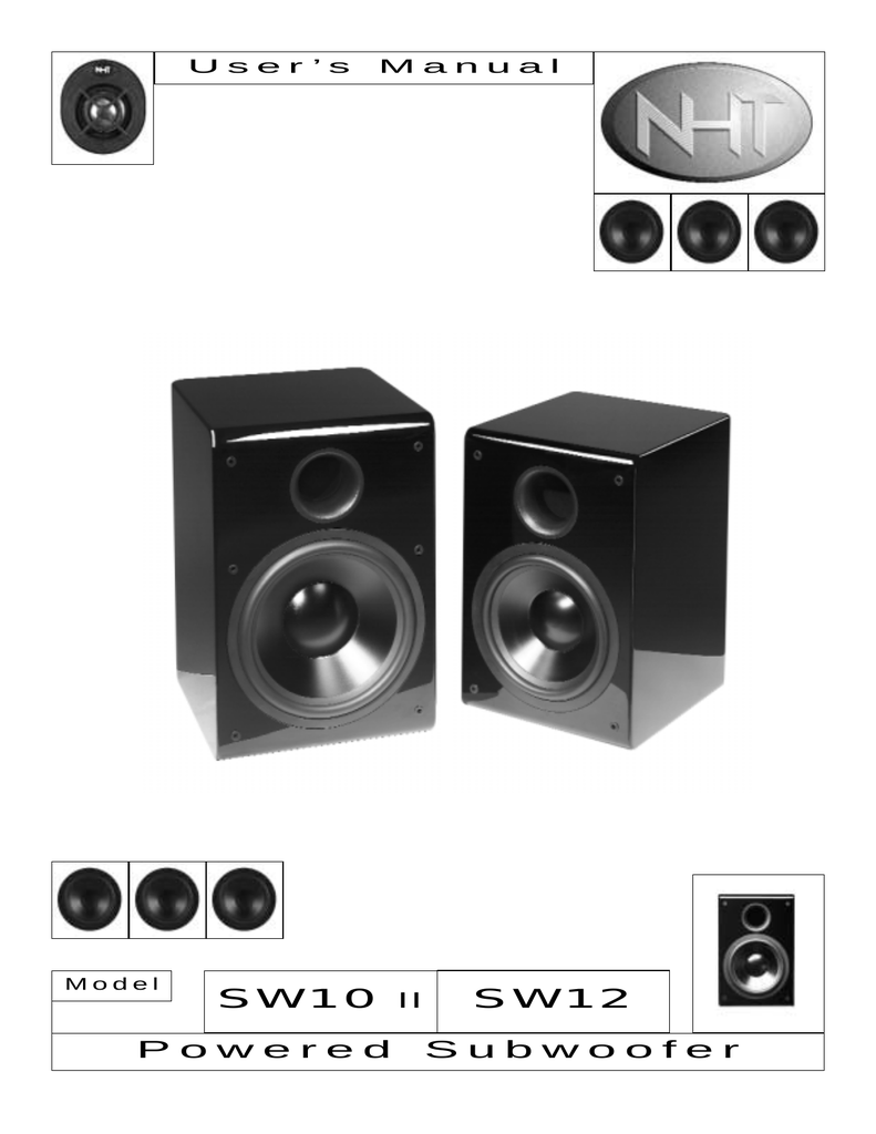 nht sw10 powered subwoofer