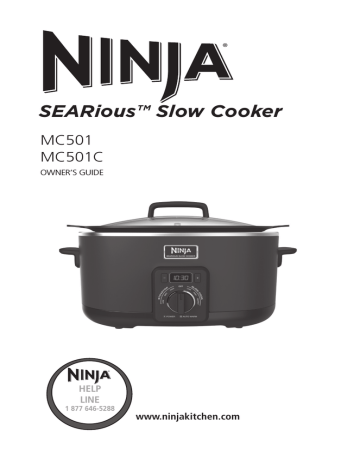 Ninja cooking system manual new arrivals