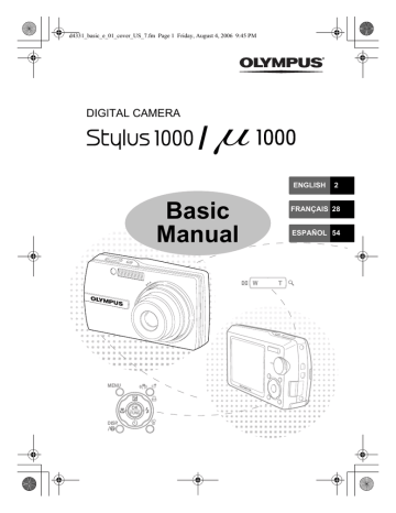 Olympus Stylus 1000 Basic Manual | Manualzz