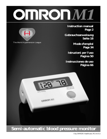 Omron Healthcare M1 User Manual Manualzz