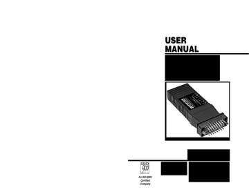 Patton electronic 2135 User's Manual | Manualzz