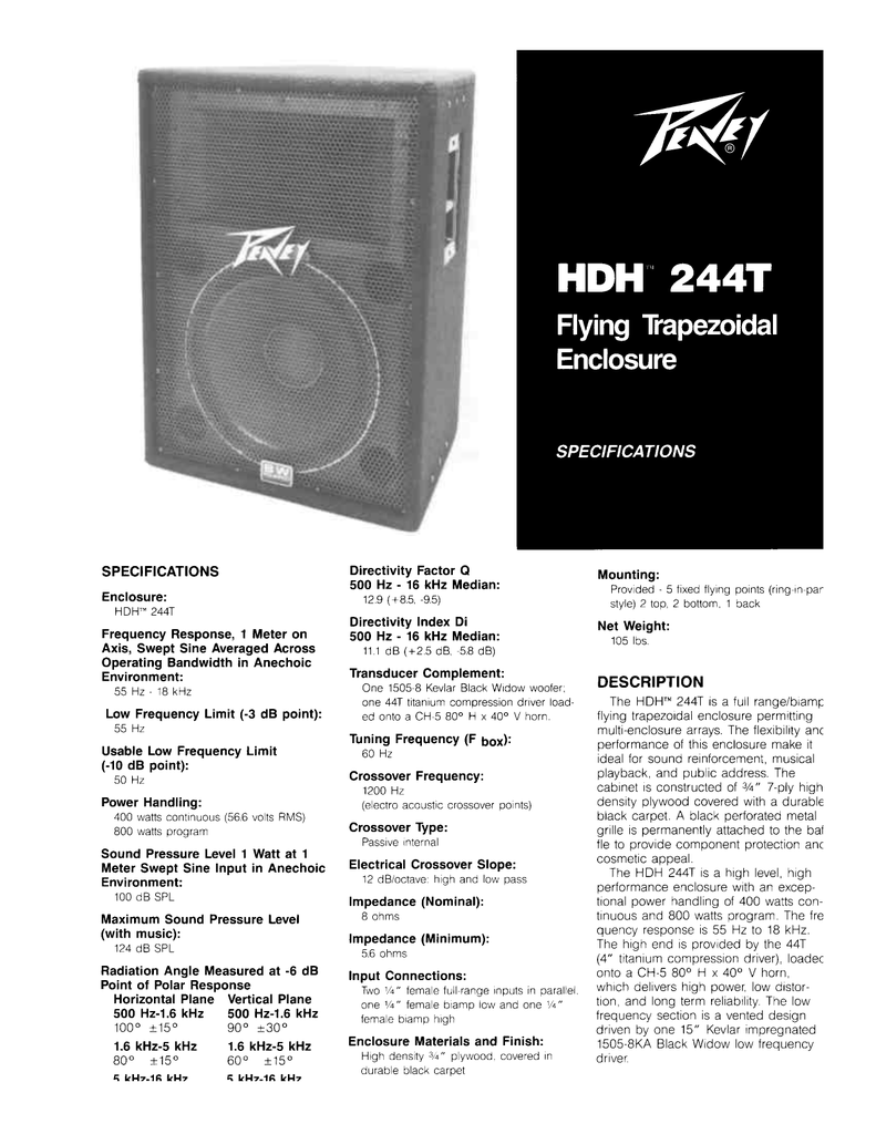 peavey hdh4