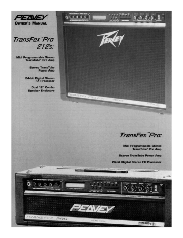 peavey transfex pro head