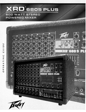 Peavey 680S Operating Guide | Manualzz