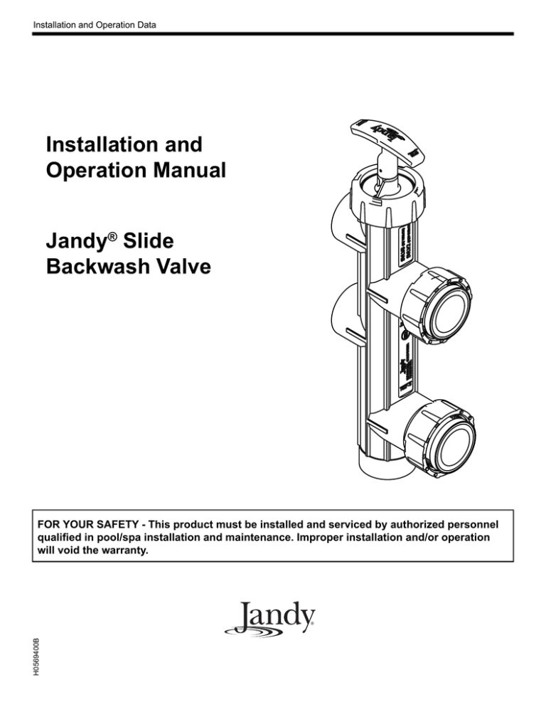 Pentair Backwash Valve Diagram