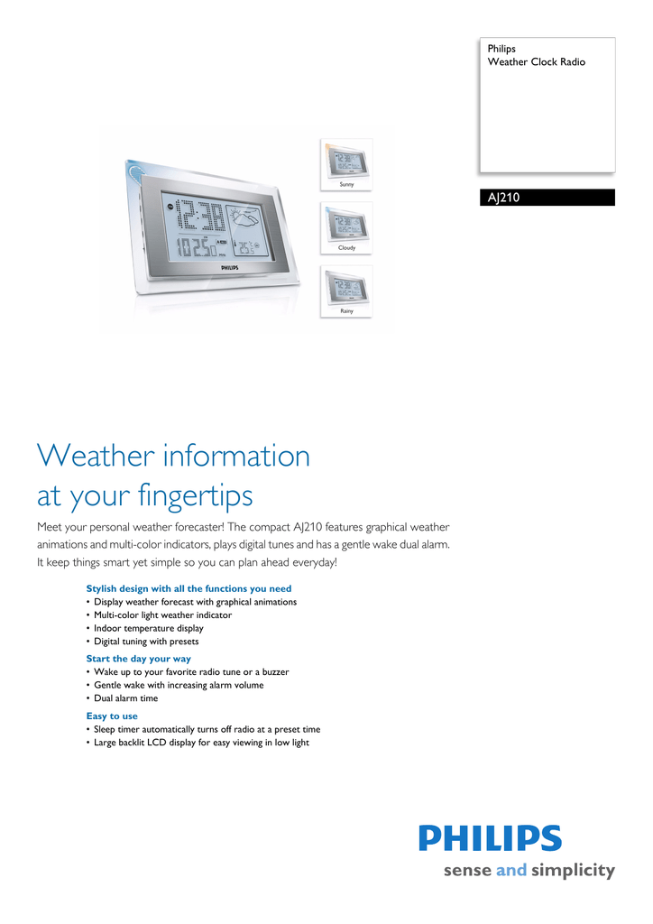 Philips Aj210 12 User S Manual Manualzz