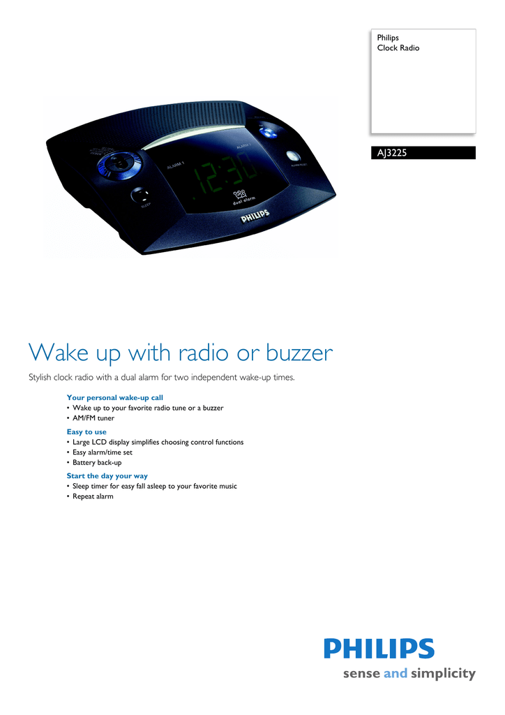 Philips Aj3225 79 User S Manual Manualzz