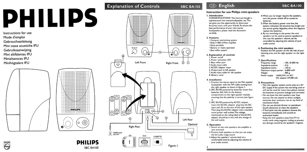 philips mini speaker maximum sound