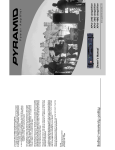 Pyramid XPA 240, 360, 480 Amplifier Owner's Manual