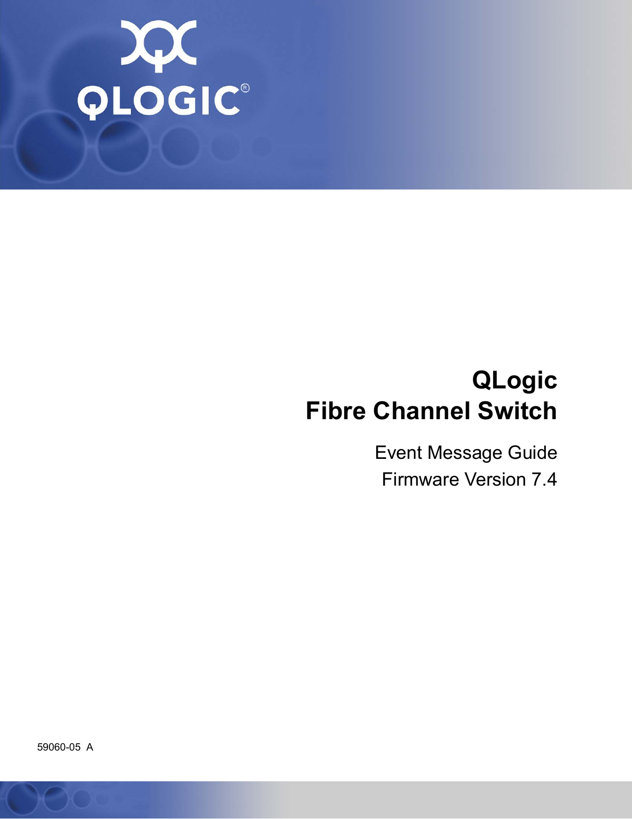 QLogic FIRMWARE VERSION 7.4 User's Manual Manualzz