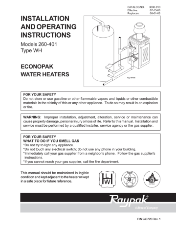raypak manualzz