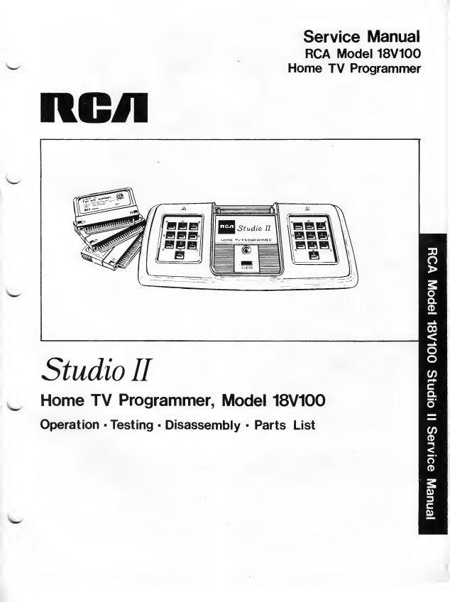 RCA 18V100 User manual | Manualzz