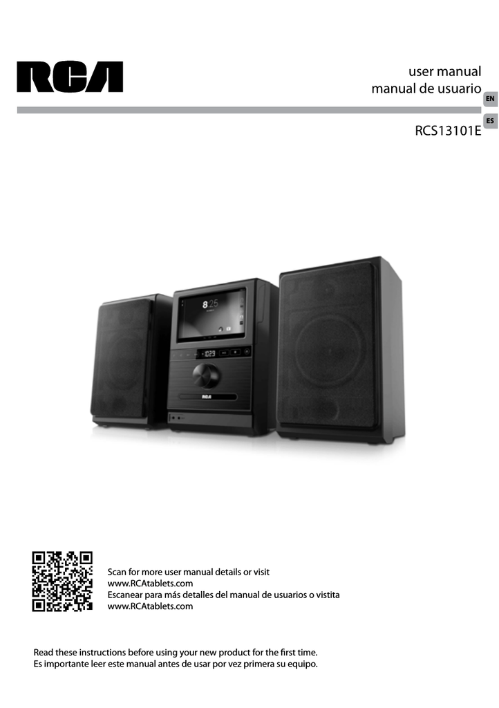 Rca Rcs13101e Rcs3101e User Manual Manualzz