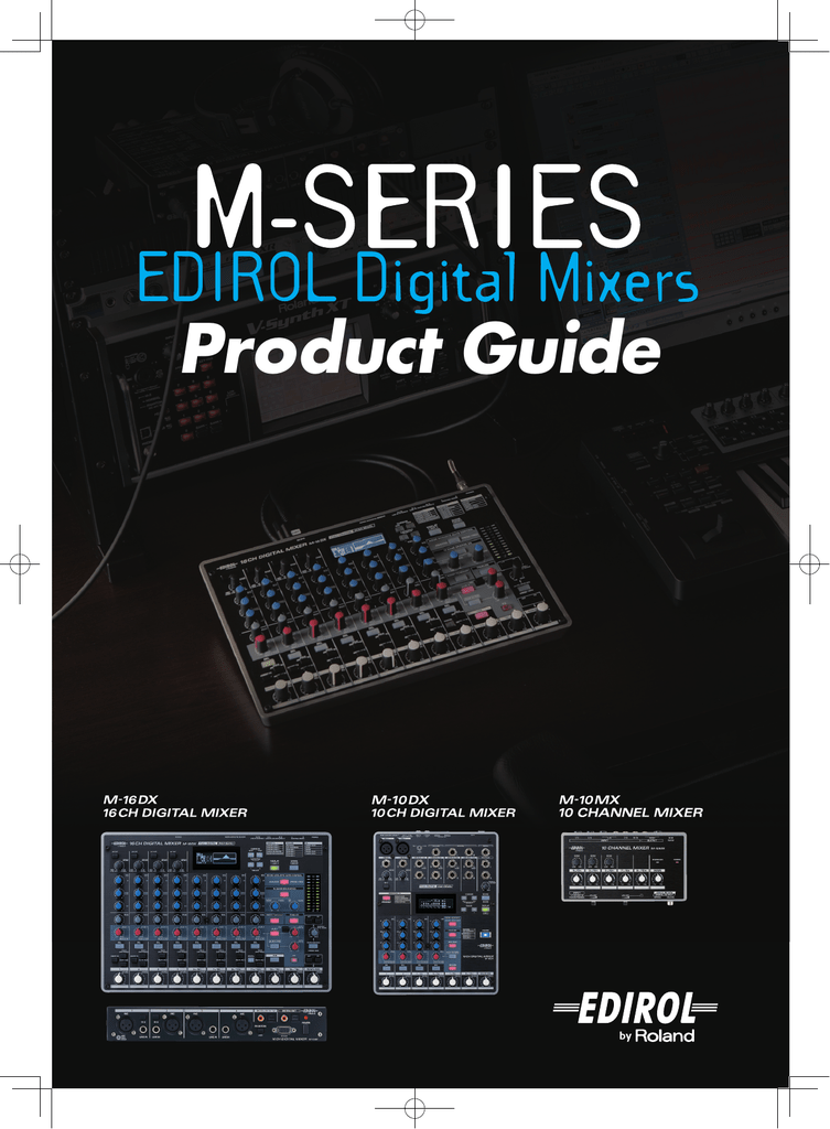 Roland - M-10MX  10-Channel Battery-Powered Mixer