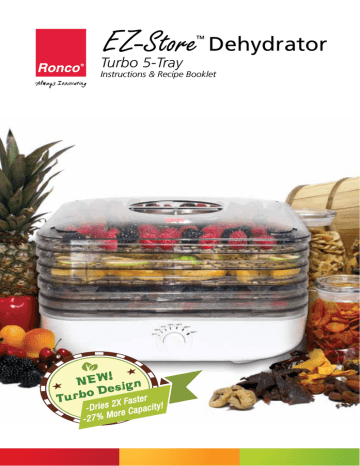 Ronco 5 Tray Instructions And Recipes Manualzz