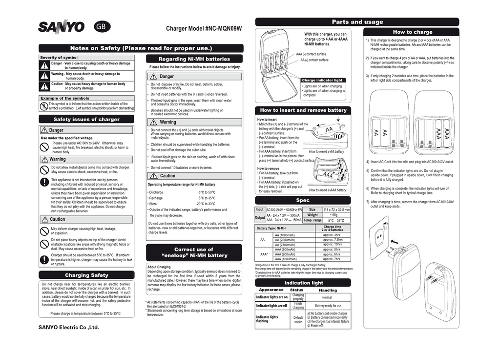 Charge It Battery Charger User Manual brownwii