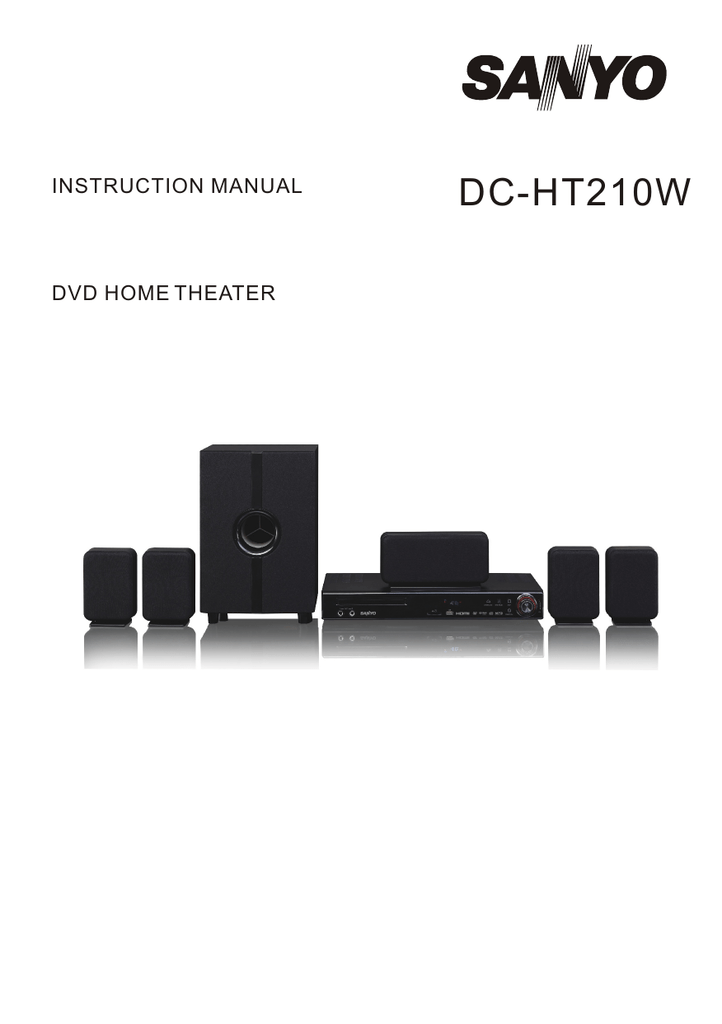 sanyo 5.1 home theatre system