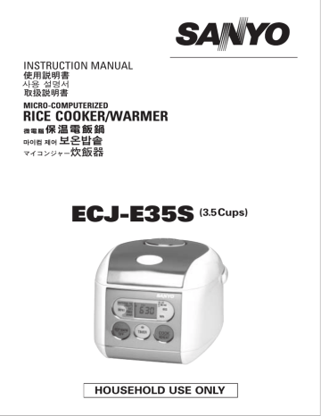 Sanyo ECJ-N100F specifications