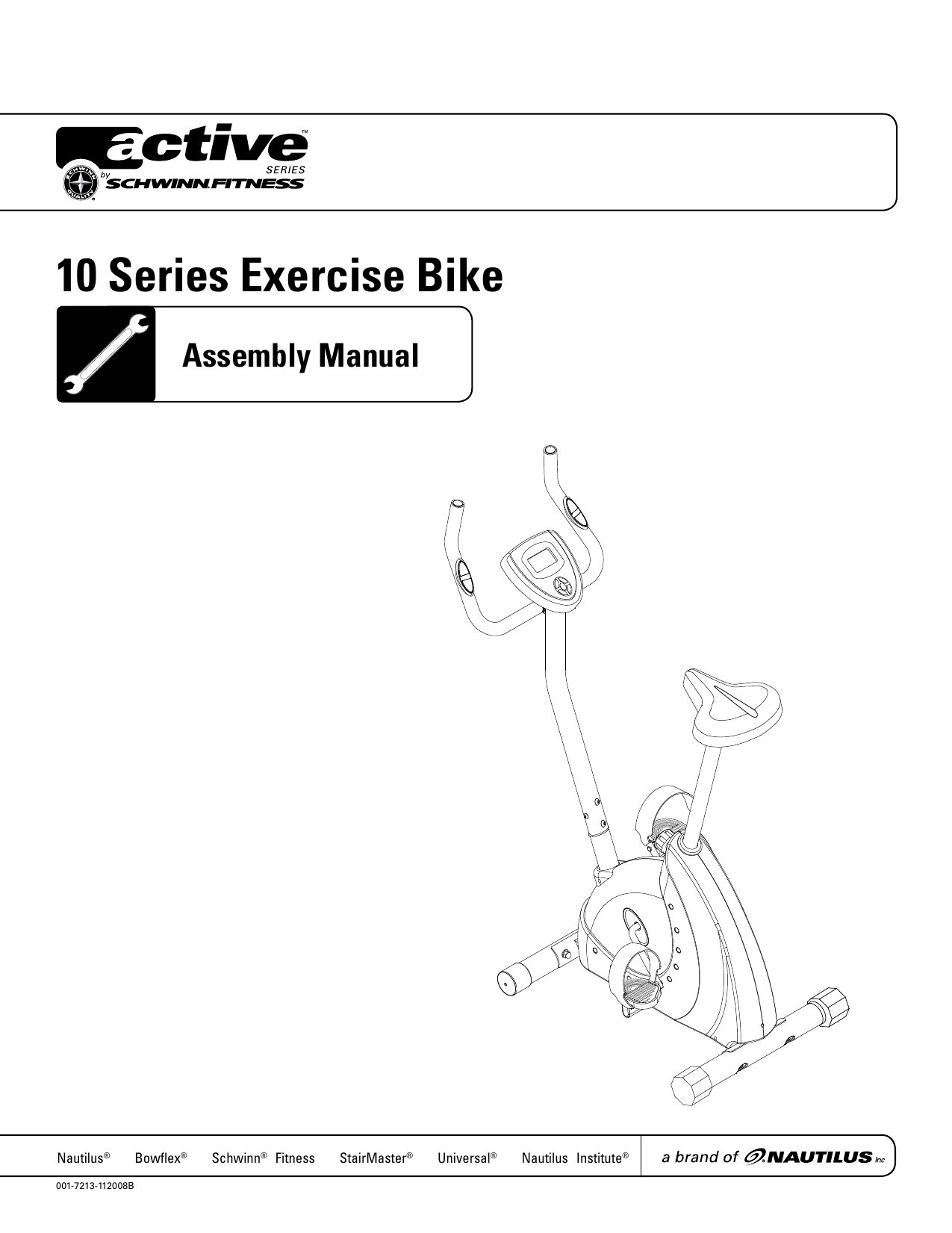 Schwinn 10 Series Bike Assembly Manual Manualzz