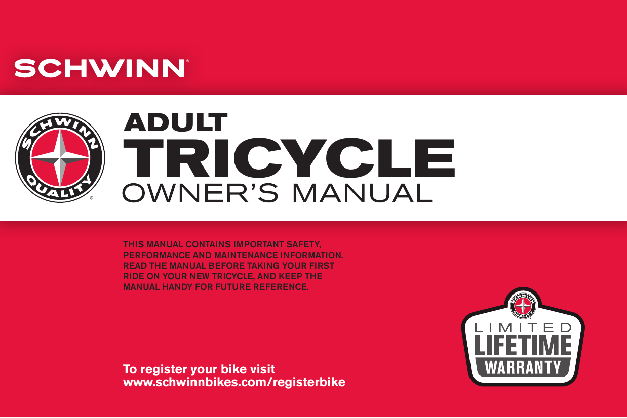 schwinn deluxe child carrier instruction manual