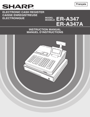 Sharp ER-A347 Owner's Manual | Manualzz