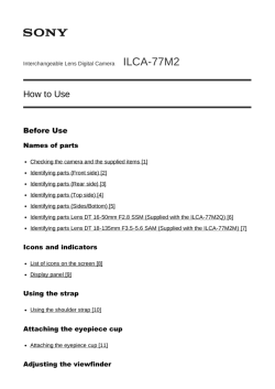 Sony Ilca 77m2 Lietotaja Rokasgramata User S Guide Ekspluatacijas Instrukcija Manualzz Com