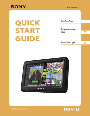 Sony NV-U74T Quick Start Manual | Manualzz