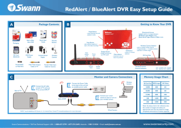 swann red alert 2 wireless recording kit