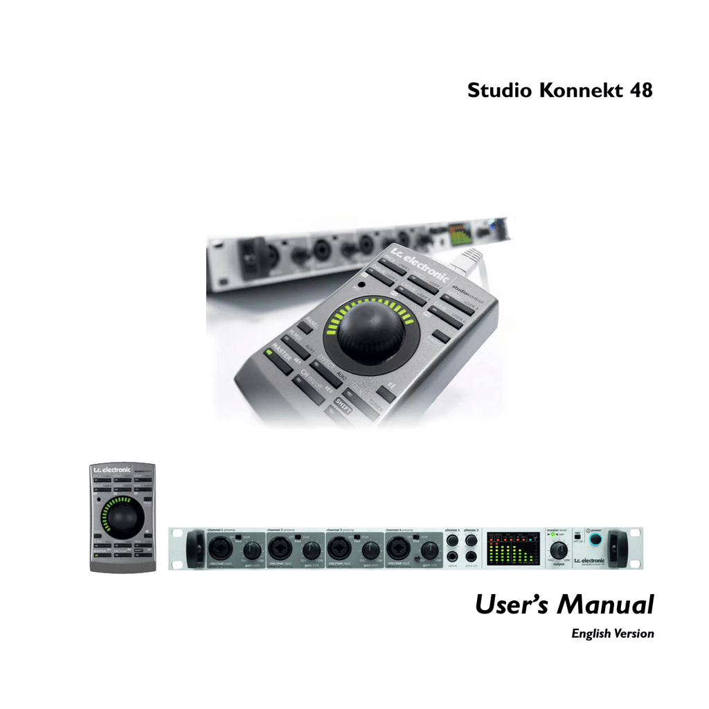 TC electronic SDN BHD 48 User manual - Manualzz