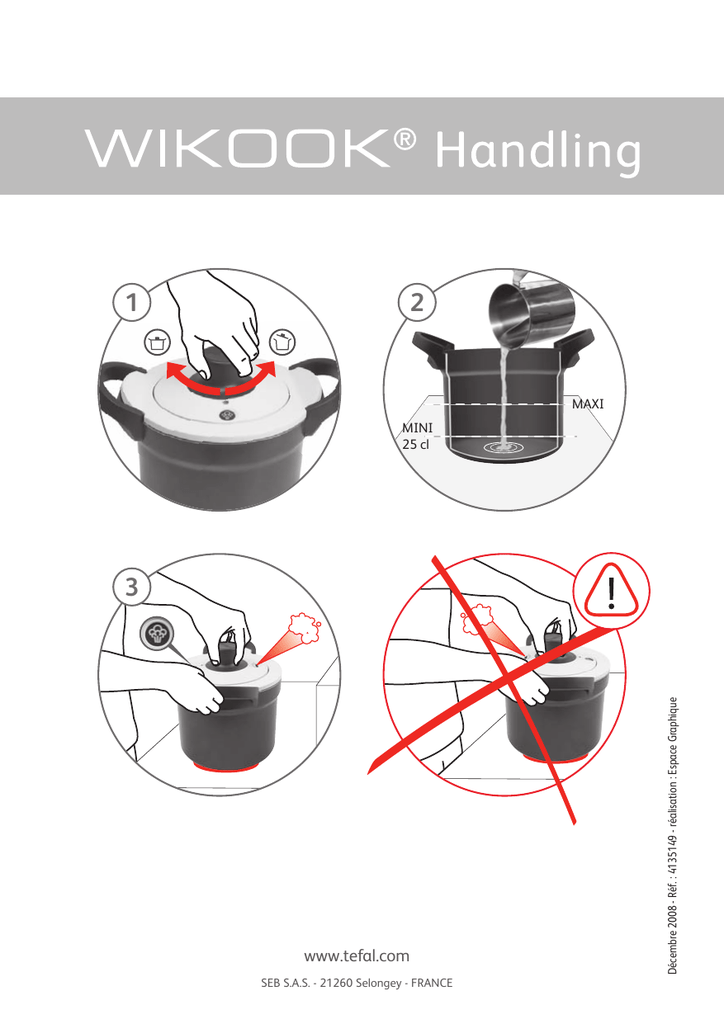 TEFAL P6060401 Instruction Manual | Manualzz