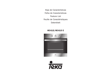 Teka HE-615 E User's Manual | Manualzz