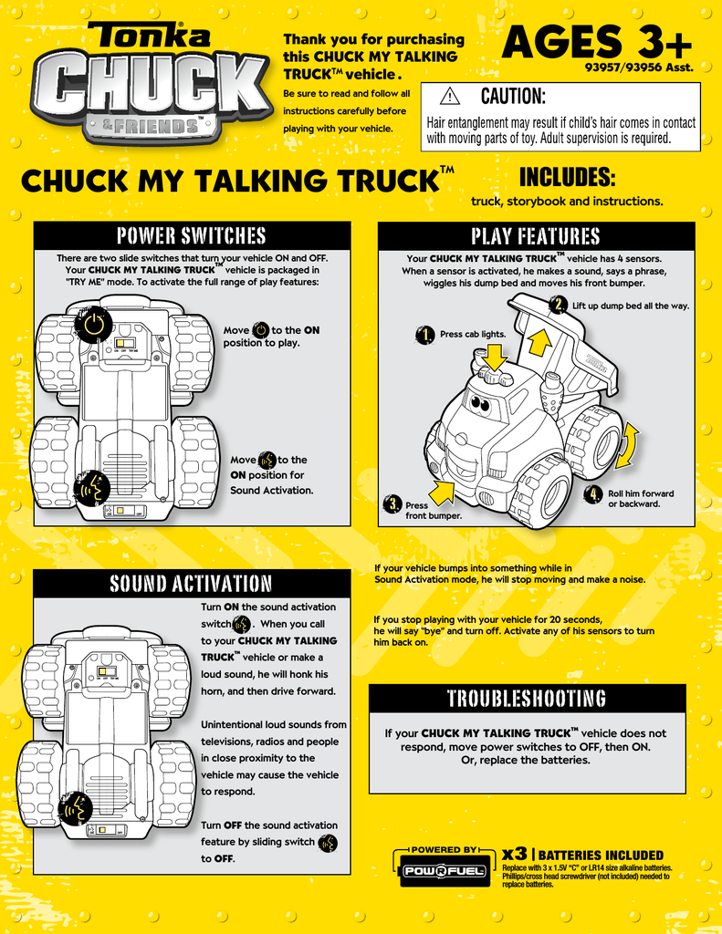 chuck the talking truck