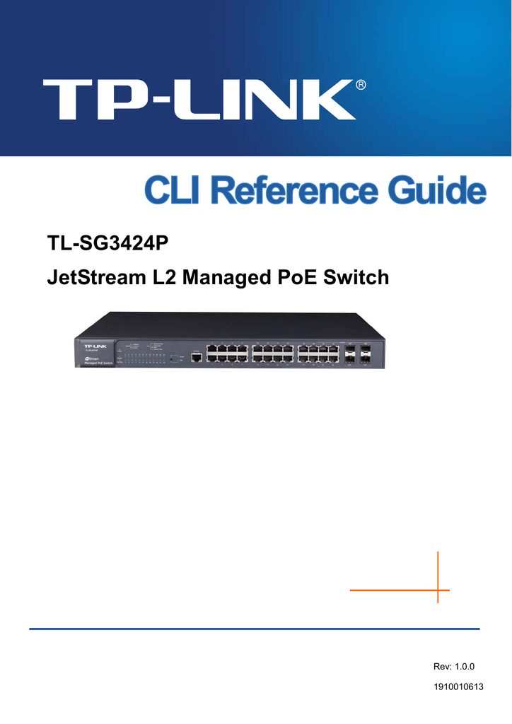 Cli guide. Cli guide