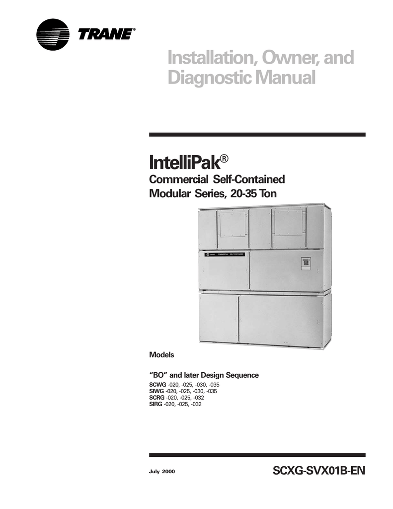 Trane Human Interface Manual