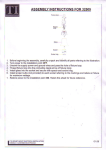 Triarch International 32509 Assembly Instructions
