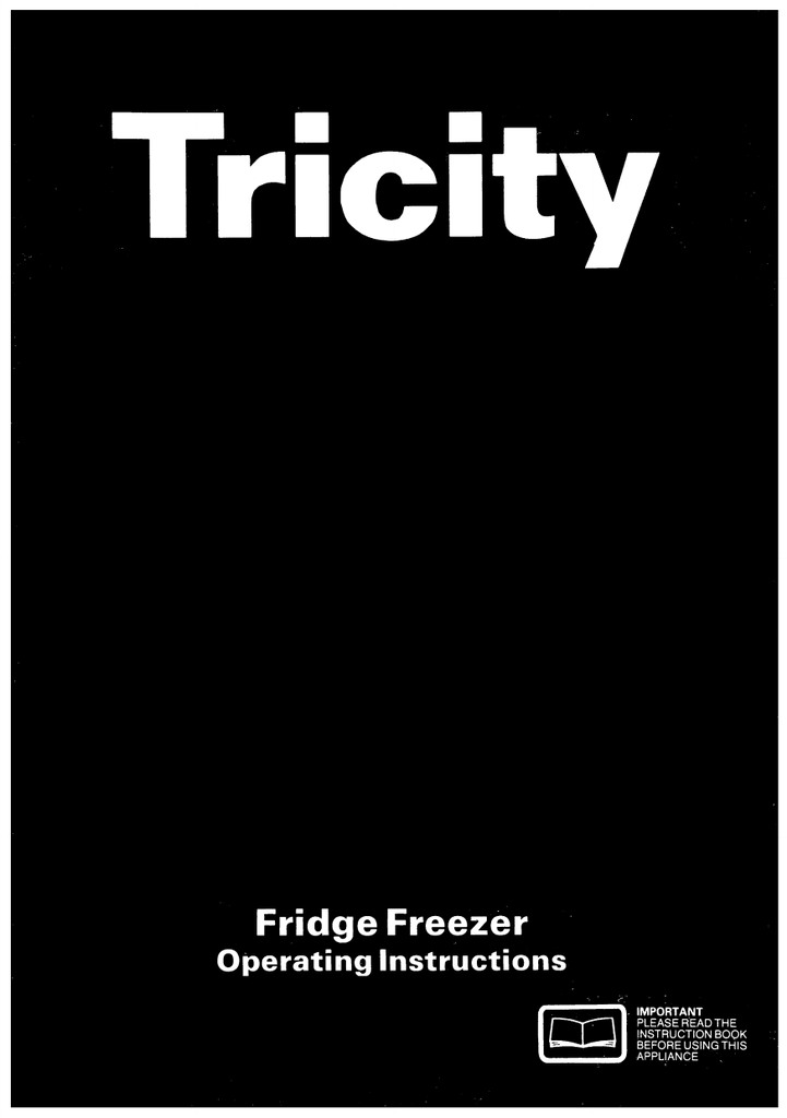 Genuine Tricity Bendix Fridge & Freezer White Door Handle 