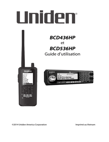 Uniden BCD436HP Owner's Manual | Manualzz